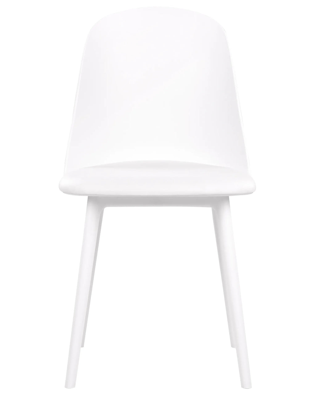 Set of 2 Dining Chairs FOMBY White