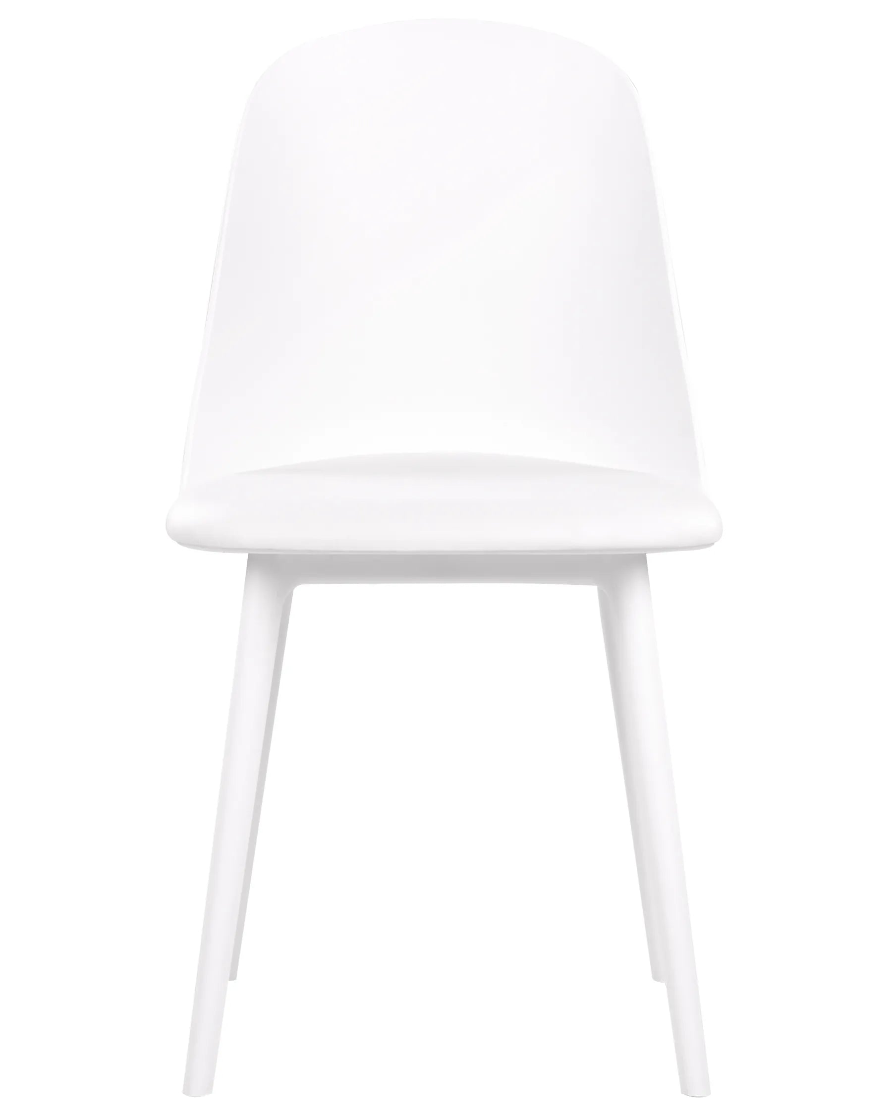 Set of 2 Dining Chairs FOMBY White