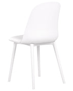 Set of 2 Dining Chairs FOMBY White