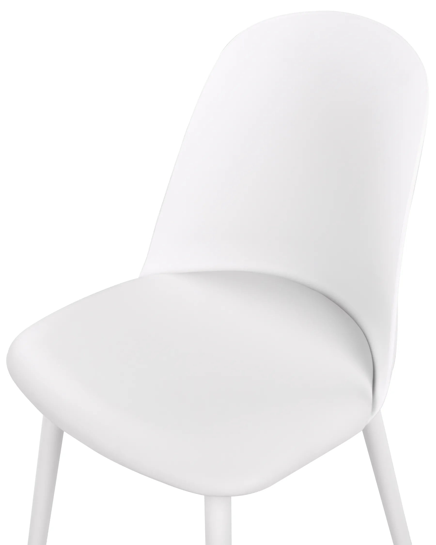Set of 2 Dining Chairs FOMBY White