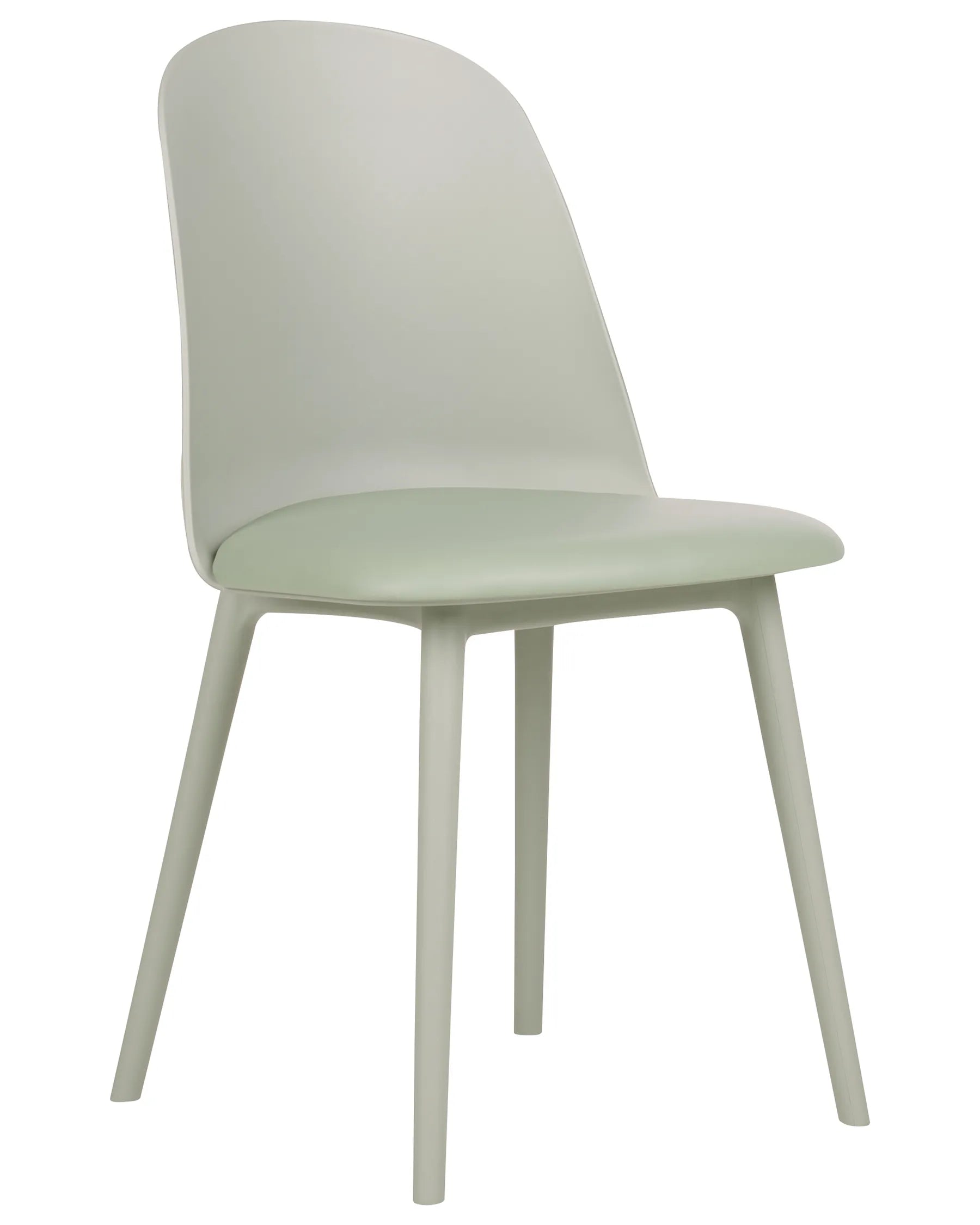 Set of 2 Dining Chairs FOMBY Light Green