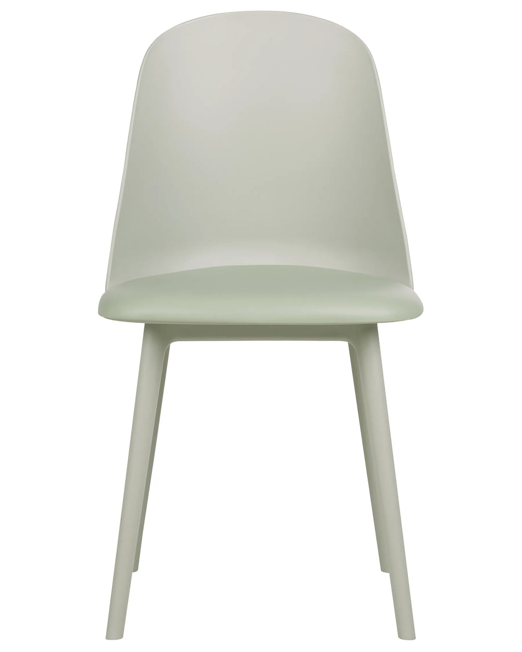 Set of 2 Dining Chairs FOMBY Light Green