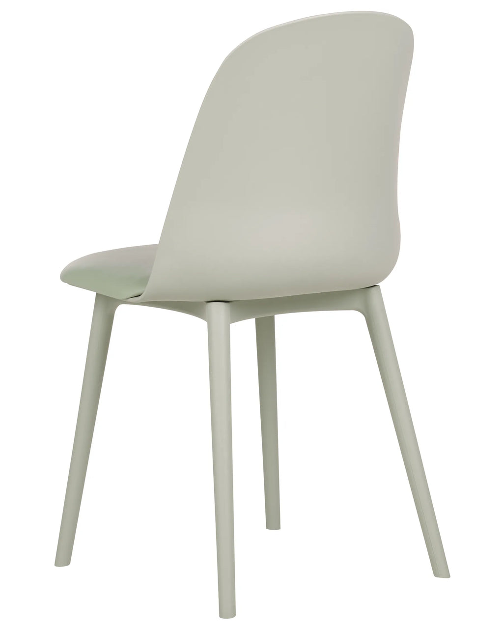 Set of 2 Dining Chairs FOMBY Light Green