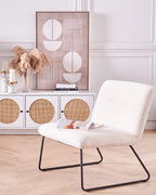 Armchair COTULLA Boucle White