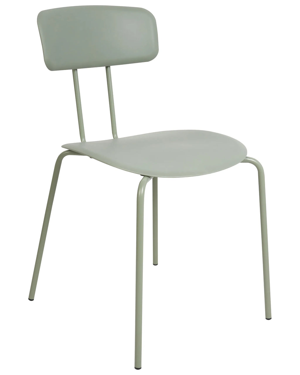 Set of 2 Dining Chairs SIBLEY Light Green