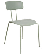 Set of 2 Dining Chairs SIBLEY Light Green