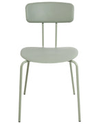 Set of 2 Dining Chairs SIBLEY Light Green