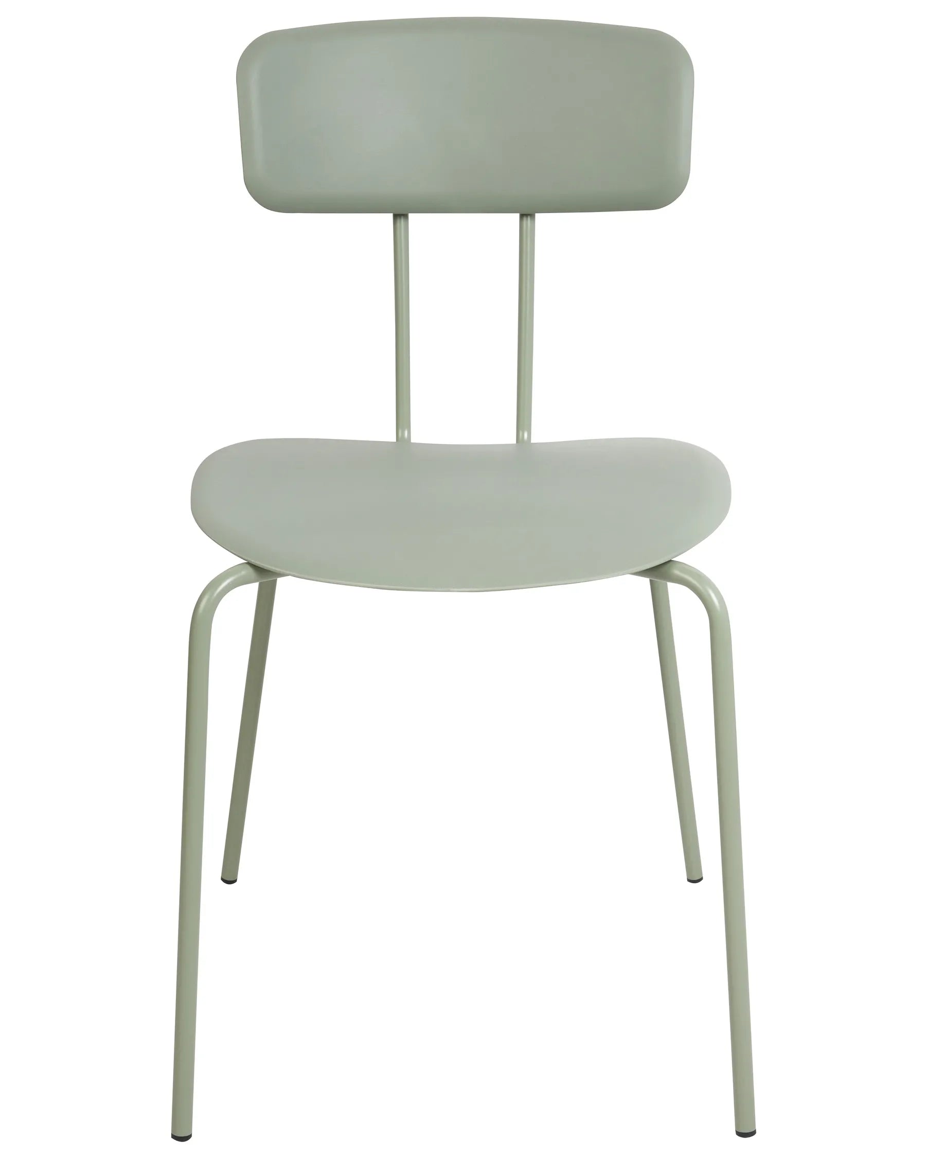 Set of 2 Dining Chairs SIBLEY Light Green