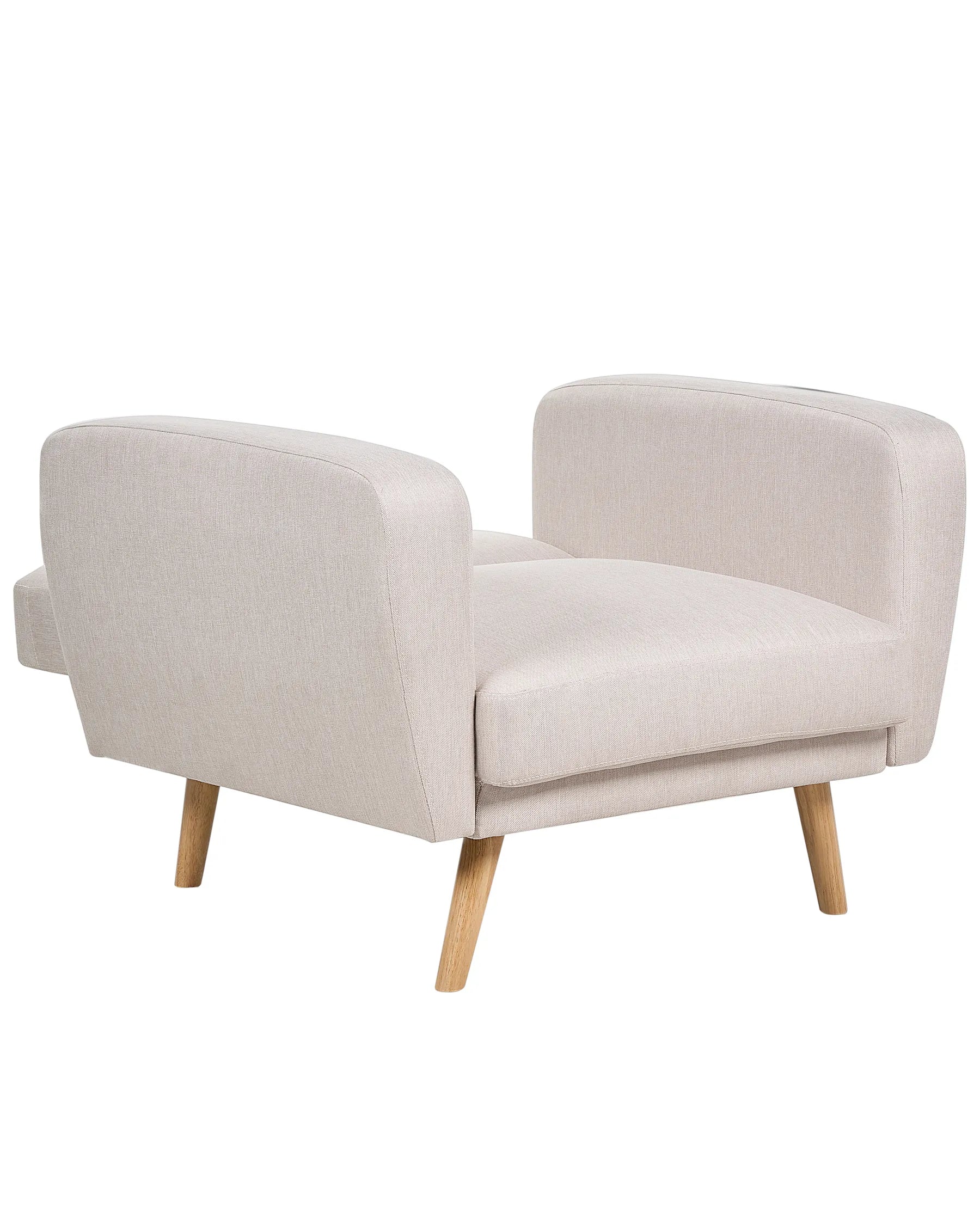 Armchair FLORLI Fabric Light Beige