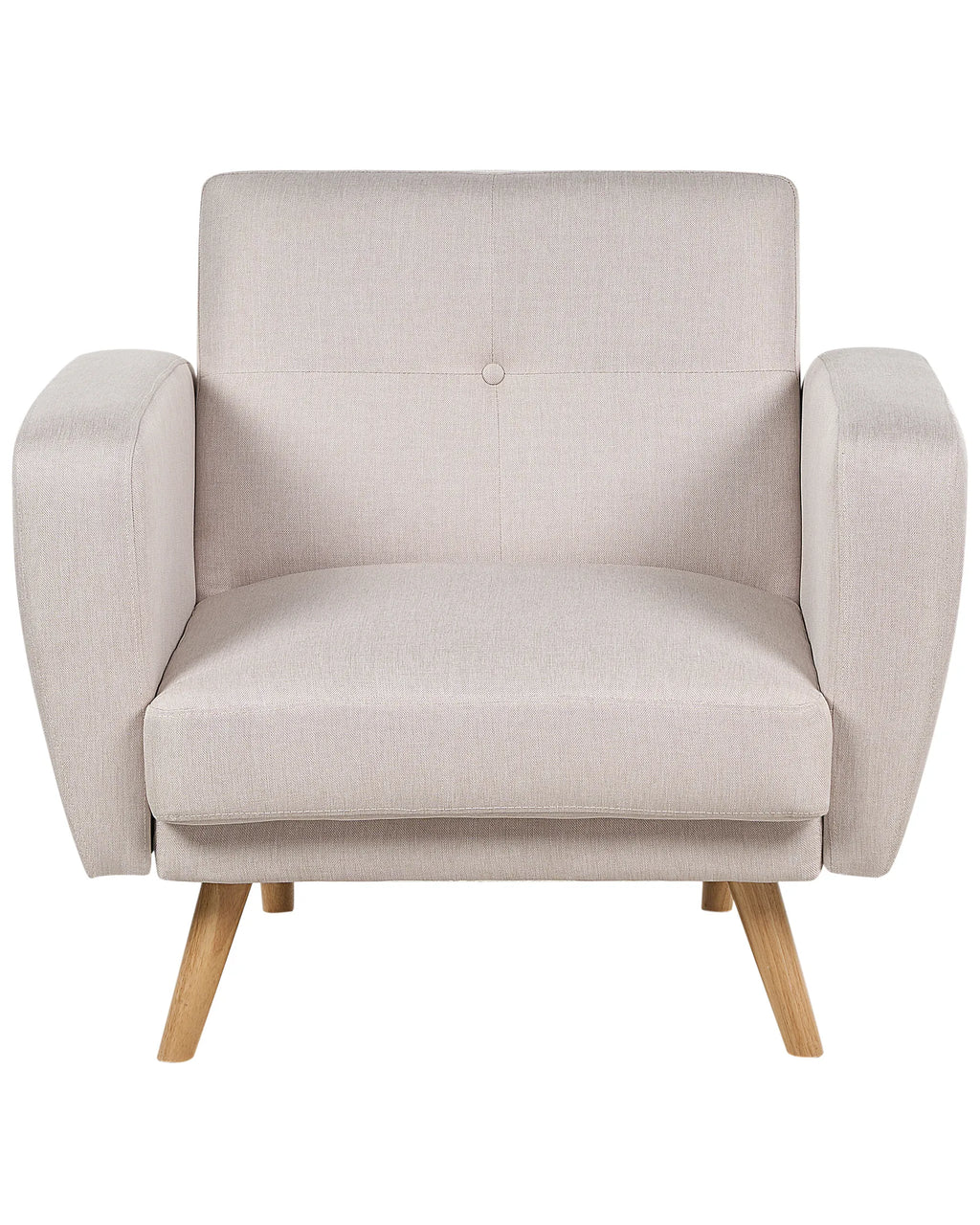 Armchair FLORLI Fabric Light Beige