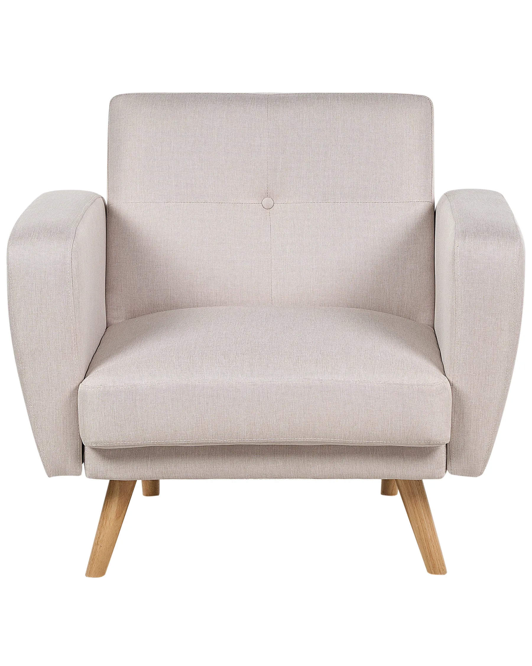 Armchair FLORLI Fabric Light Beige