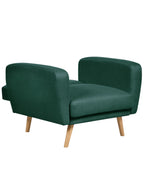 Armchair FLORLI Fabric Dark Green