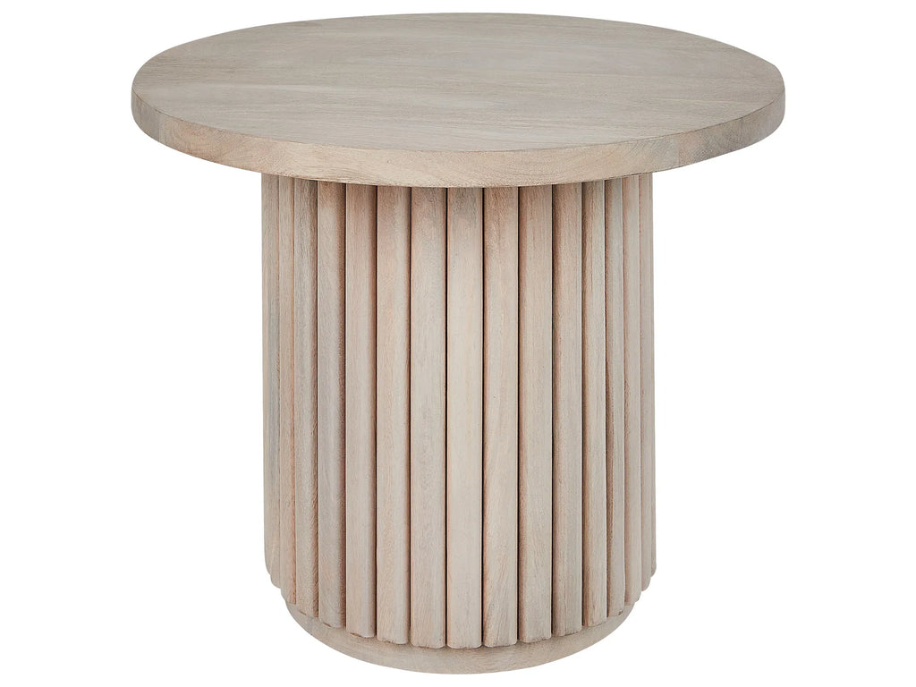 Coffee Table LEMONT Mango Wood Light Brown