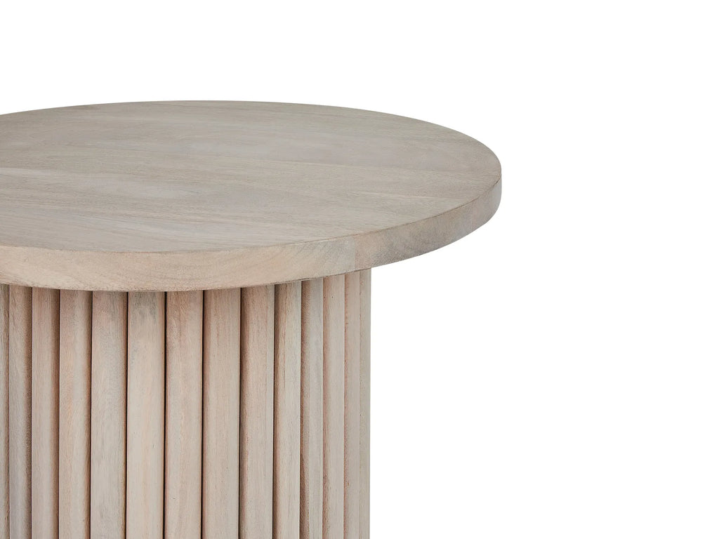 Coffee Table LEMONT Mango Wood Light Brown