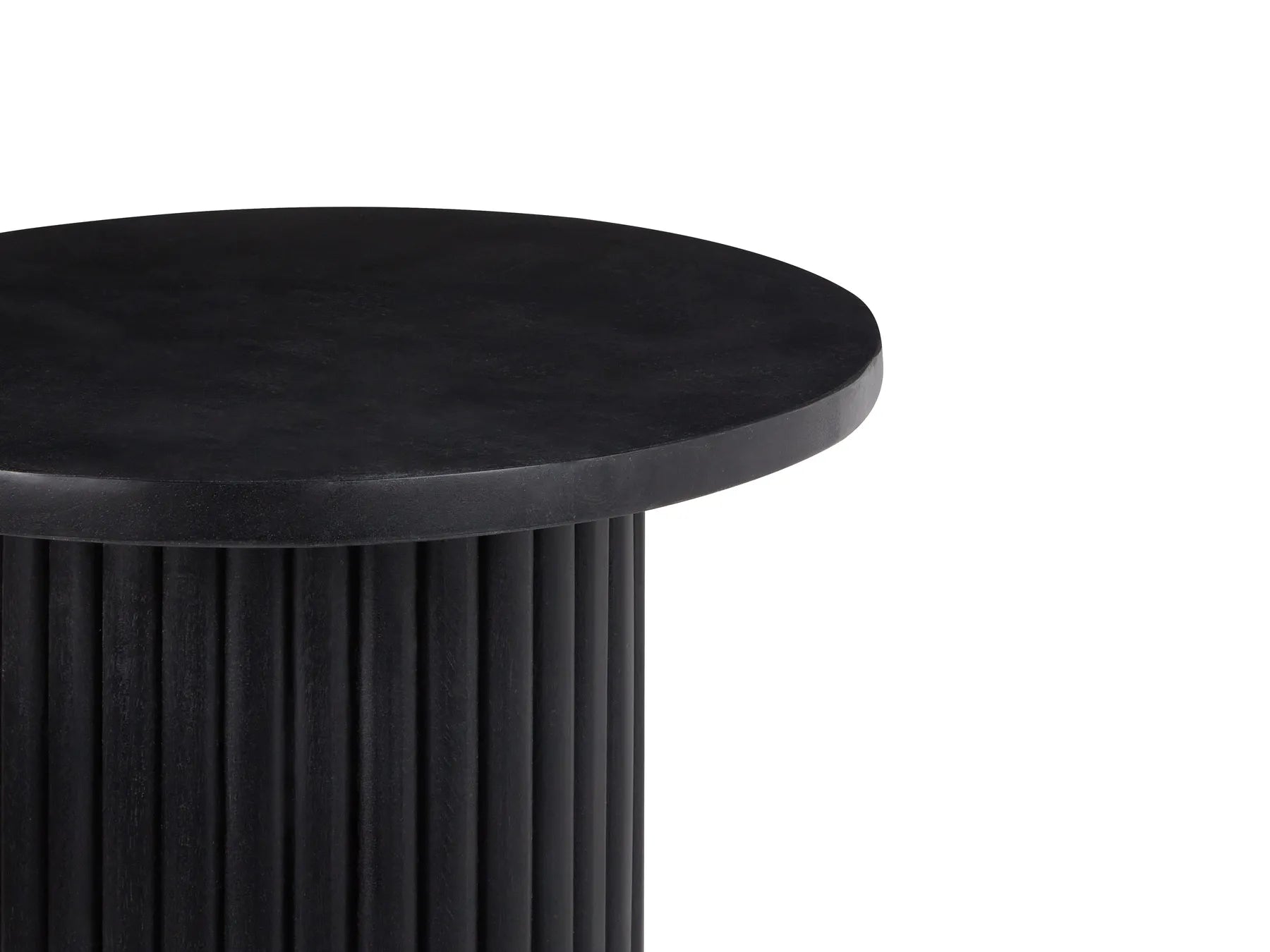 Coffee Table LEMONT Mango Wood Black