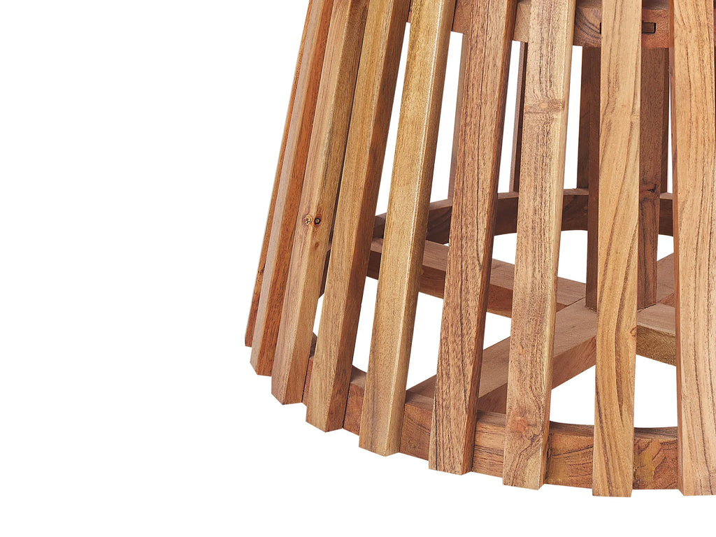 Dining Table MESILLA Brown 120 cm 120 cm Acacia Wood