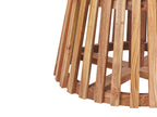 Dining Table MESILLA Brown 120 cm 120 cm Acacia Wood