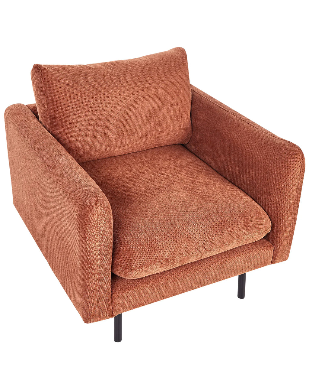 Armchair VINTERBRO Chenille Golden Brown