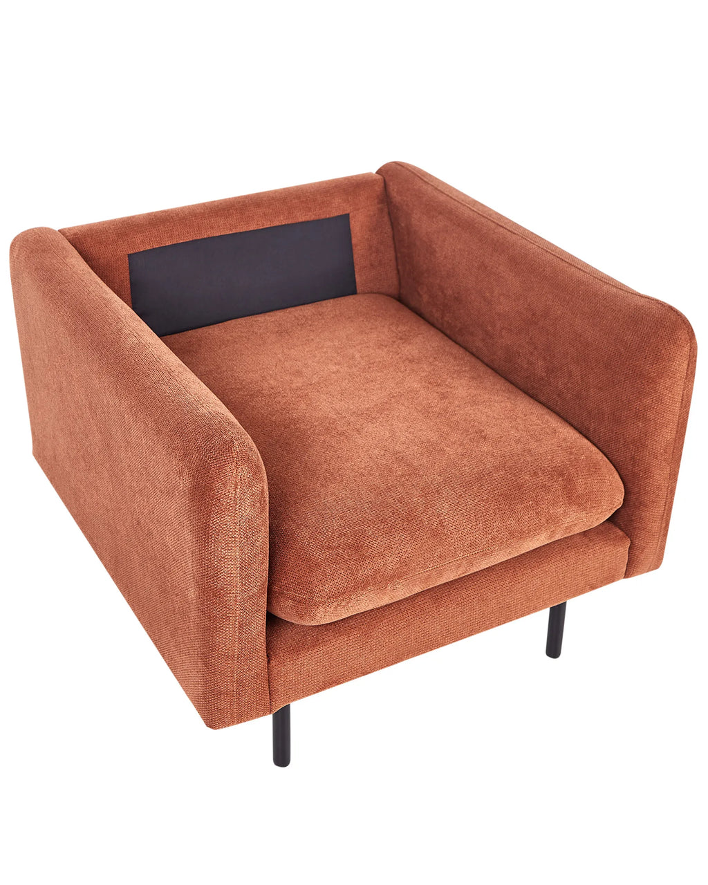 Armchair VINTERBRO Chenille Golden Brown