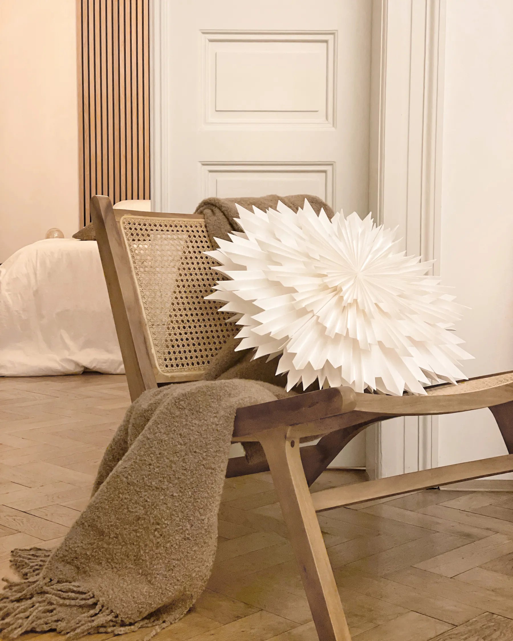Armchair MIDDLETOWN Mahogany Natural