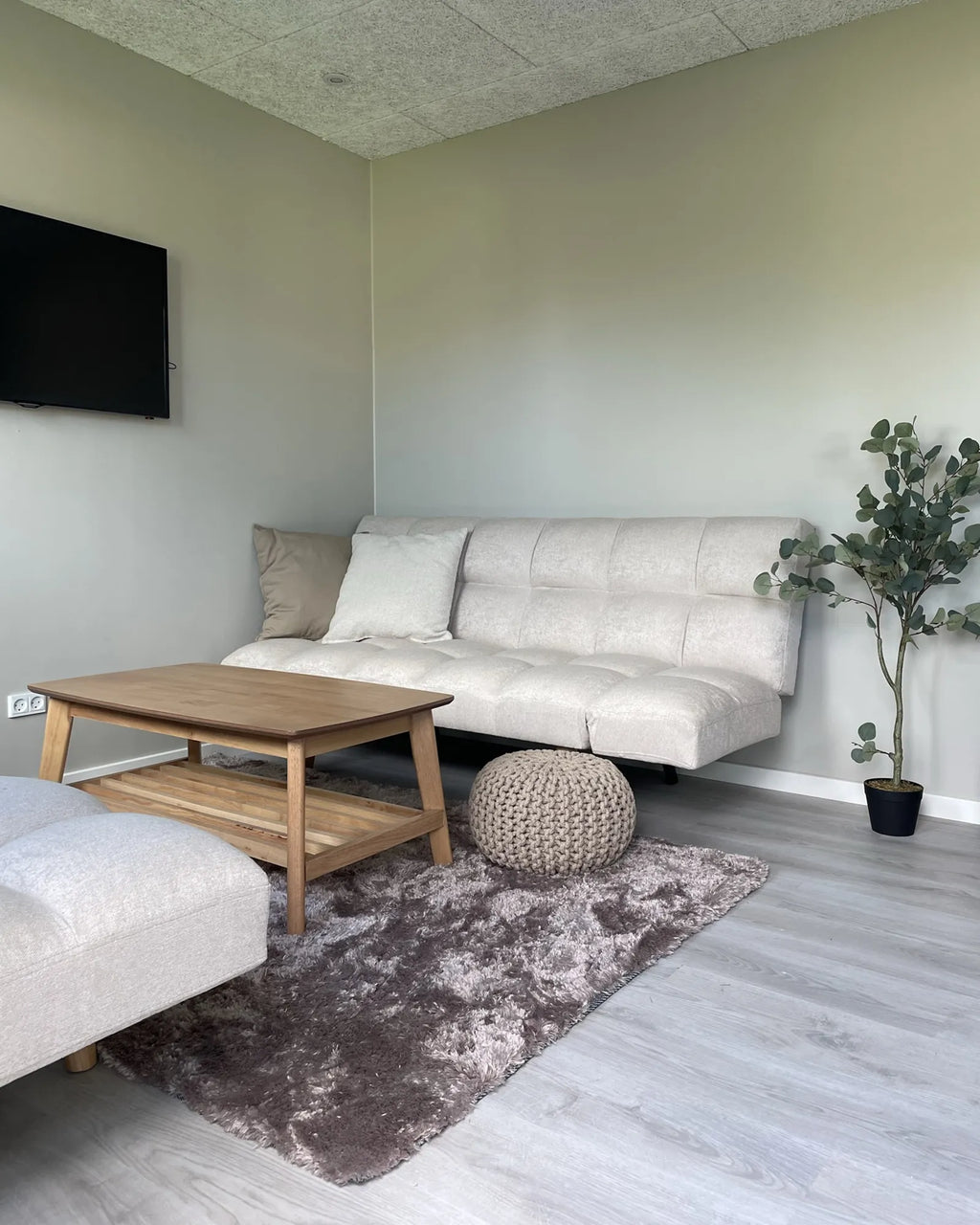Coffee Table TULARE Light Brown