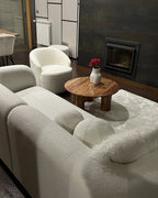 Coffee Table COLINA Acacia Wood Brown