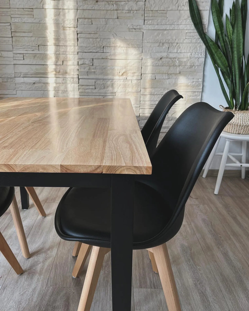 Set of 2 Dining Chairs DAKOTA II Black