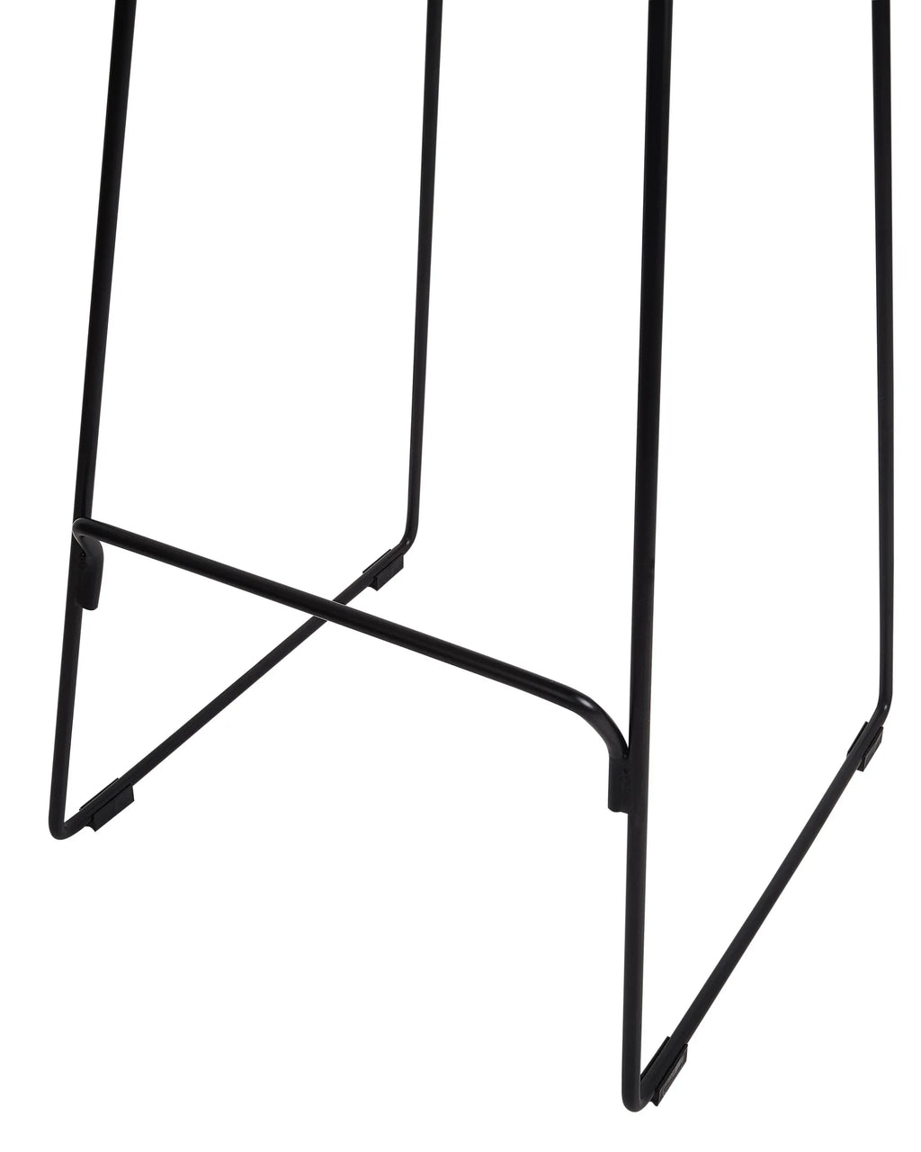 Set of 2 Bar Chairs PENSACOLA Metal Black