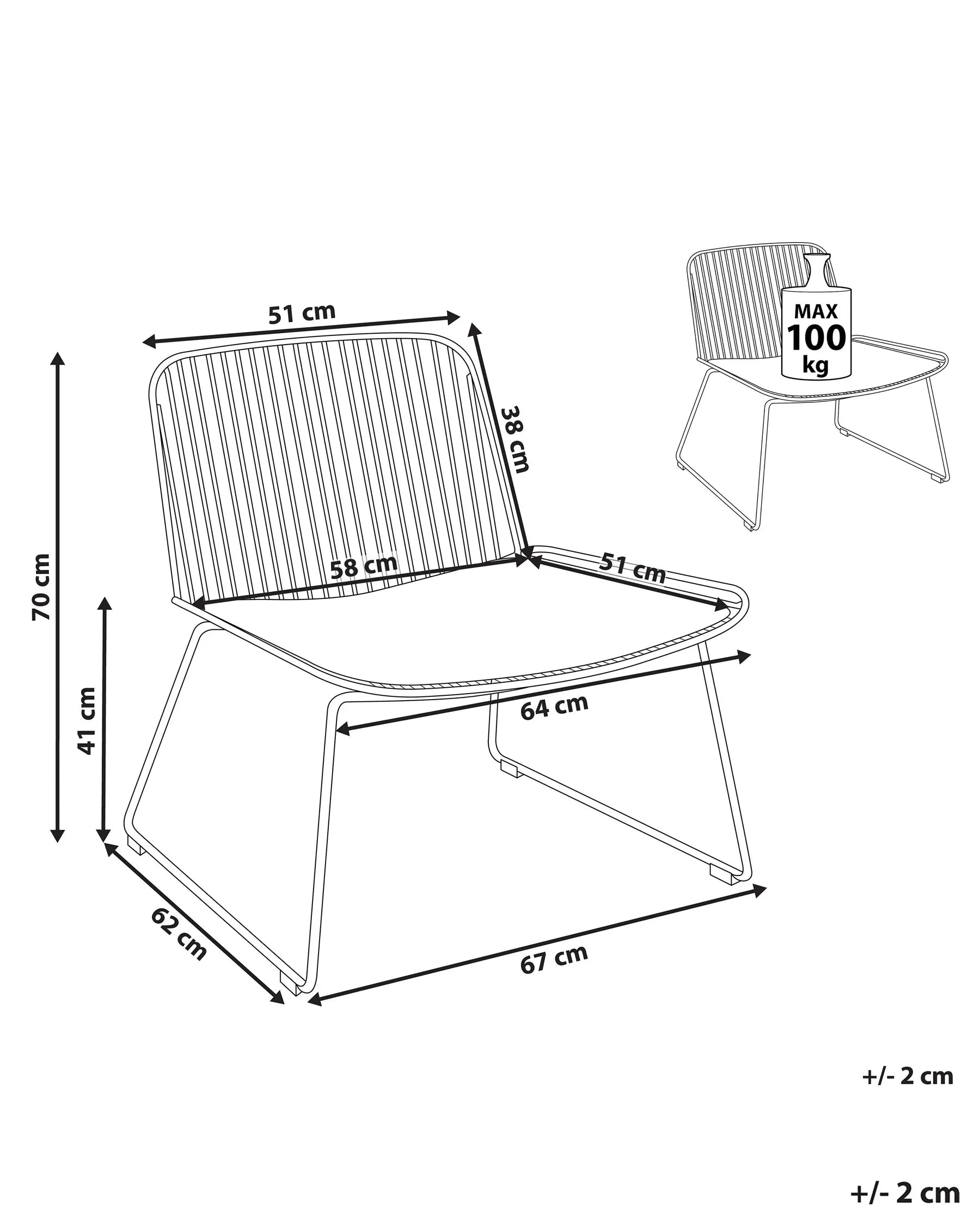 Dining Chair SNORUM Metal Gold