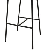 Set of 2 Bar Chairs KIANA Light Beige