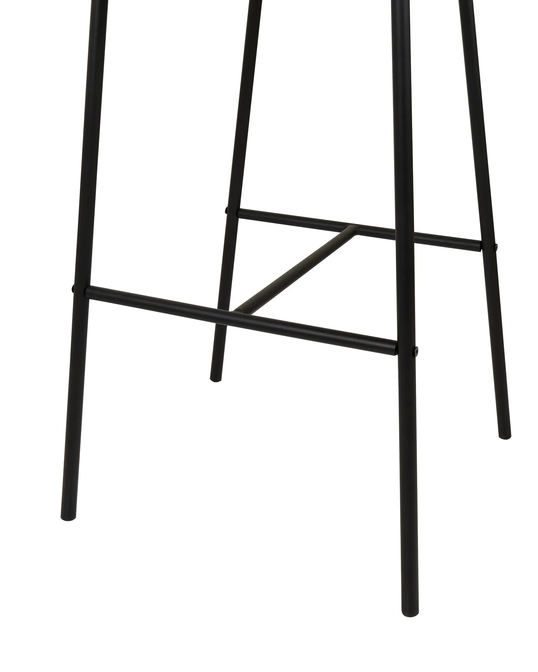 Set of 2 Bar Chairs KIANA Orange