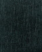 Set of 2 Dining Chairs ALBEE Fabric Dark Green