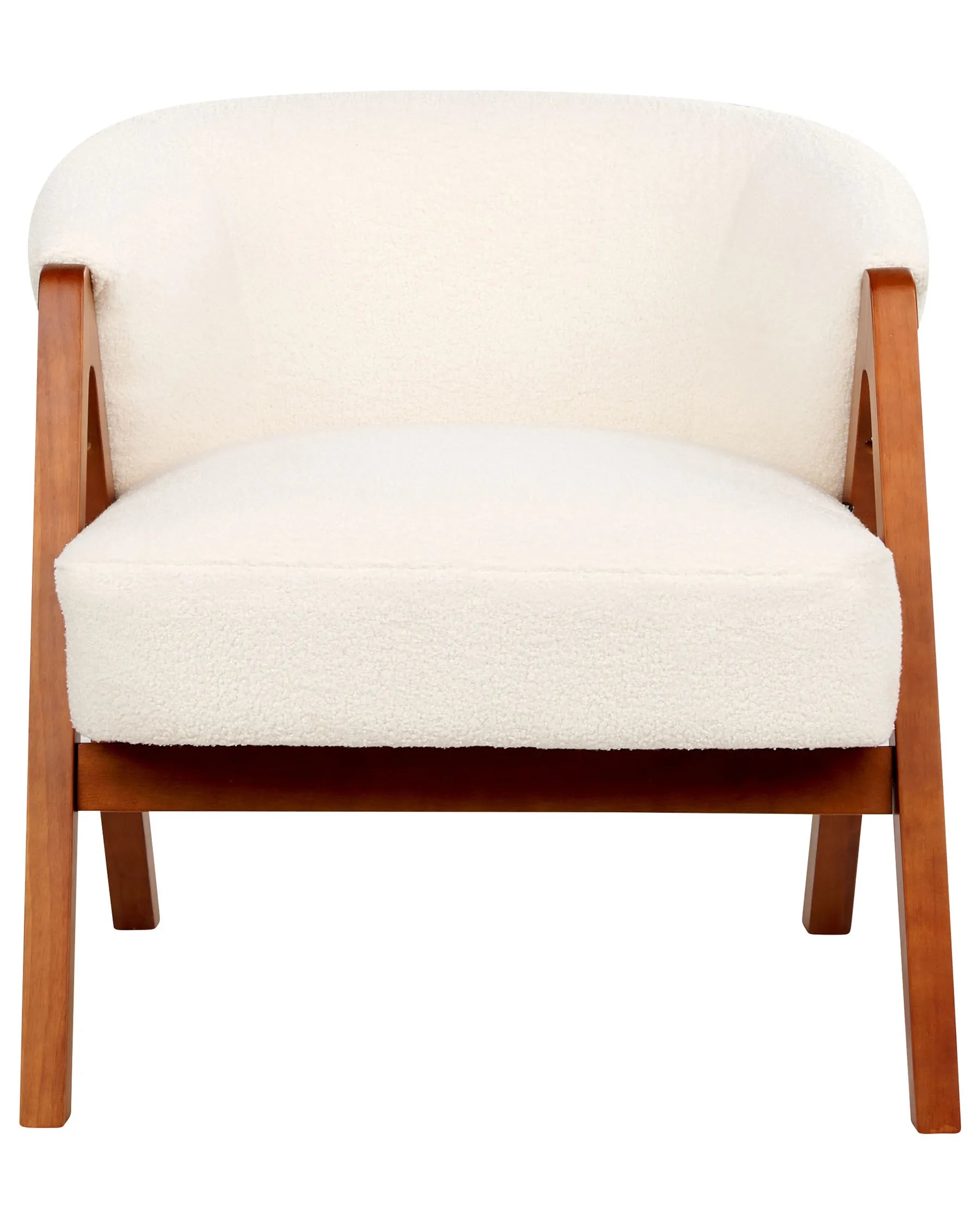 Armchair SKEI Boucle White