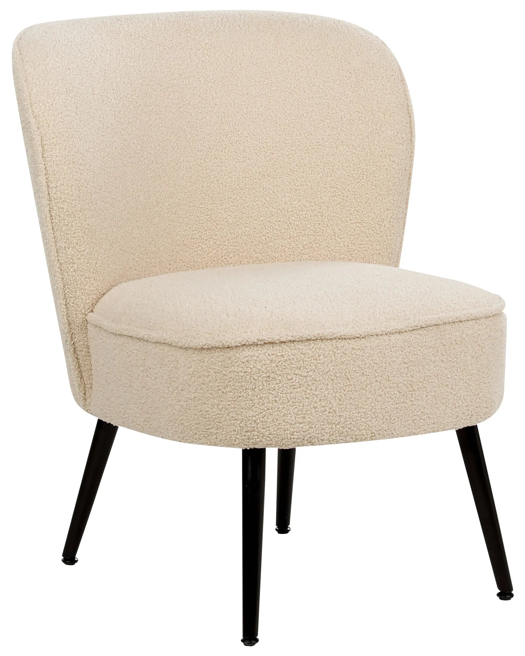 Armchair VOSS Boucle Light Beige