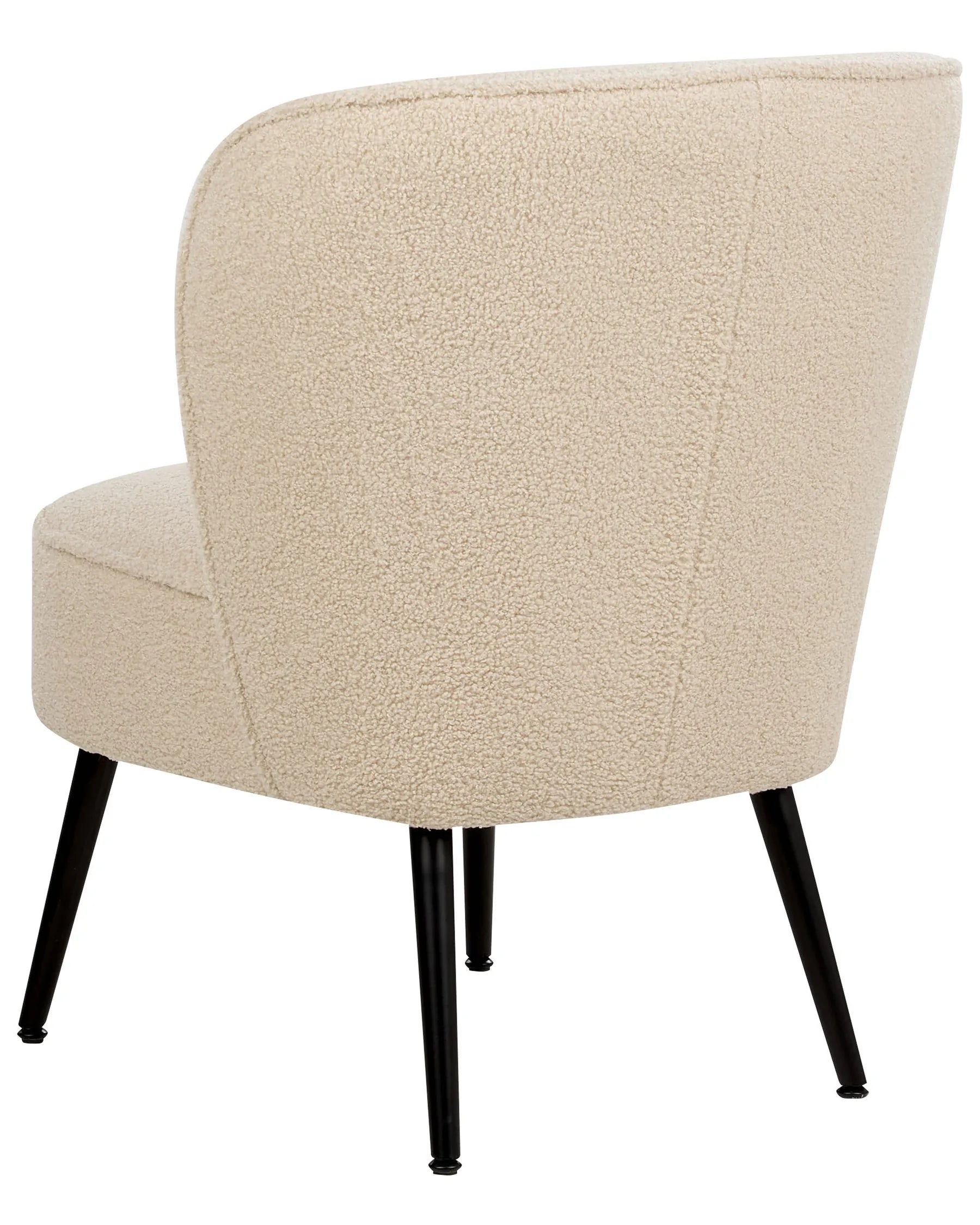 Armchair VOSS Boucle Light Beige