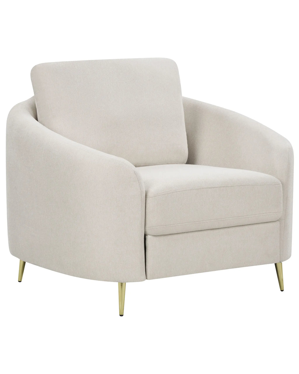 Armchair TROSA Fabric Light Beige