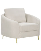 Armchair TROSA Fabric Light Beige