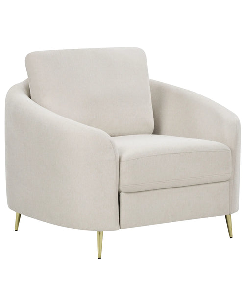 Armchair TROSA Fabric Light Beige