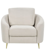 Armchair TROSA Fabric Light Beige