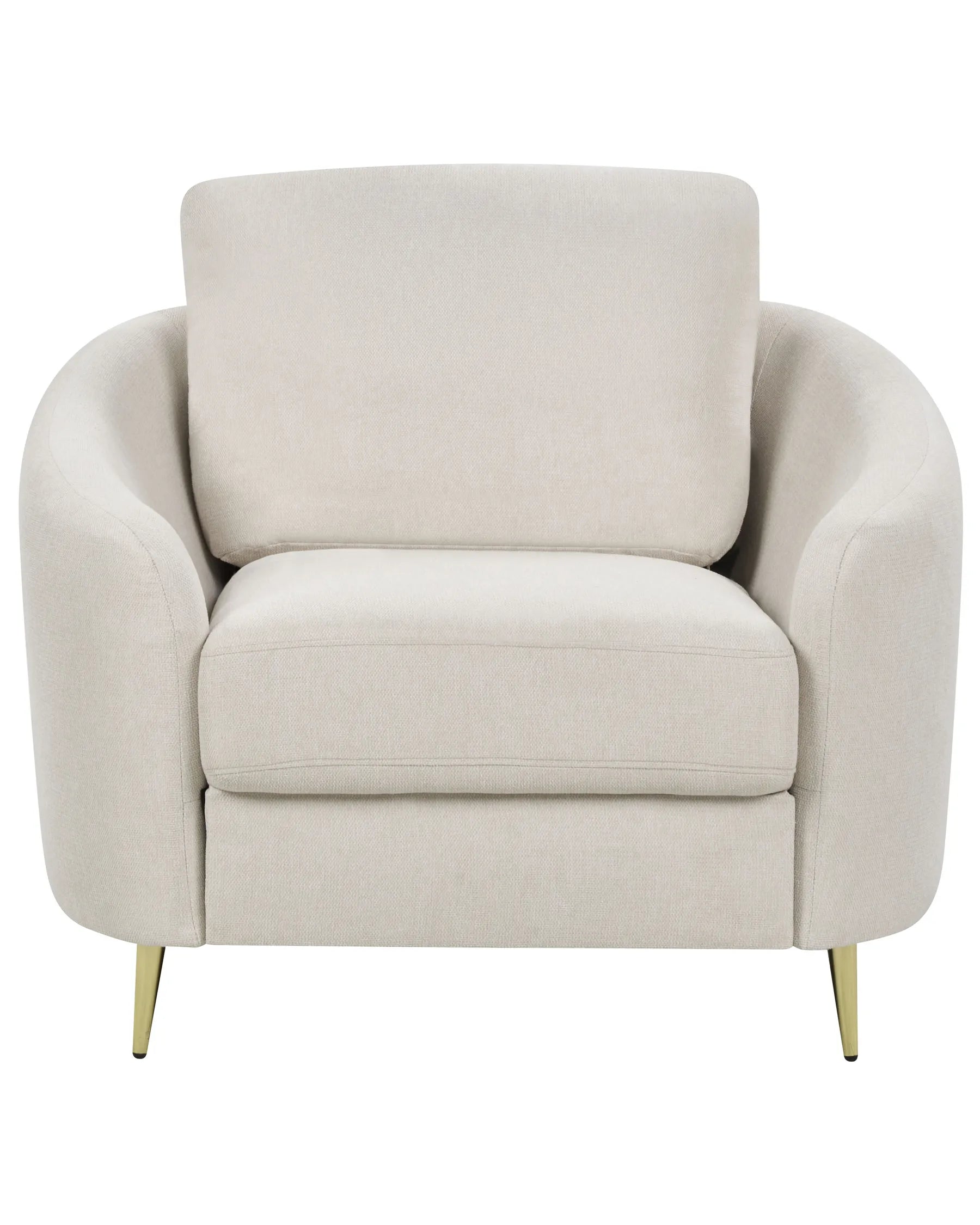 Armchair TROSA Fabric Light Beige