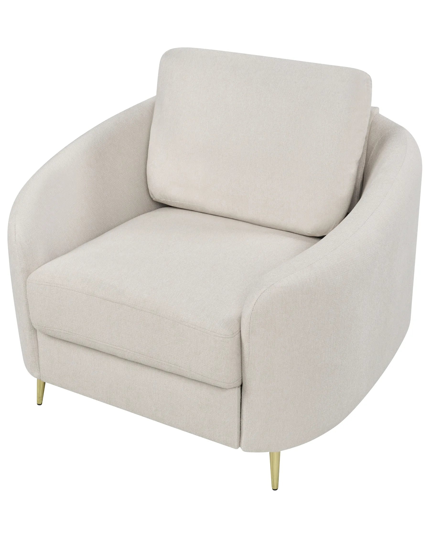 Armchair TROSA Fabric Light Beige