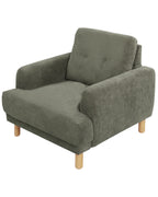 Armchair TUVE Corduroy Dark Green