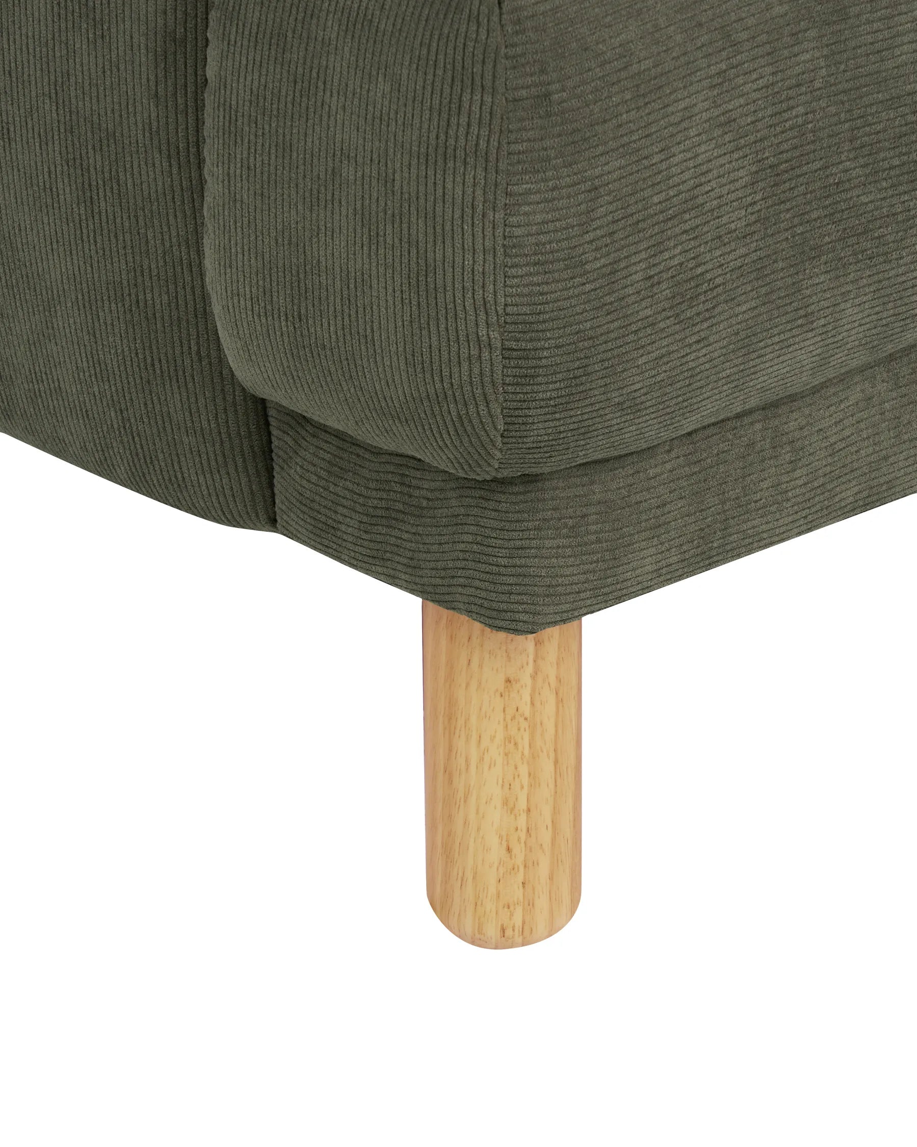 Armchair TUVE Corduroy Dark Green