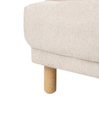 Armchair TUVE Boucle Beige