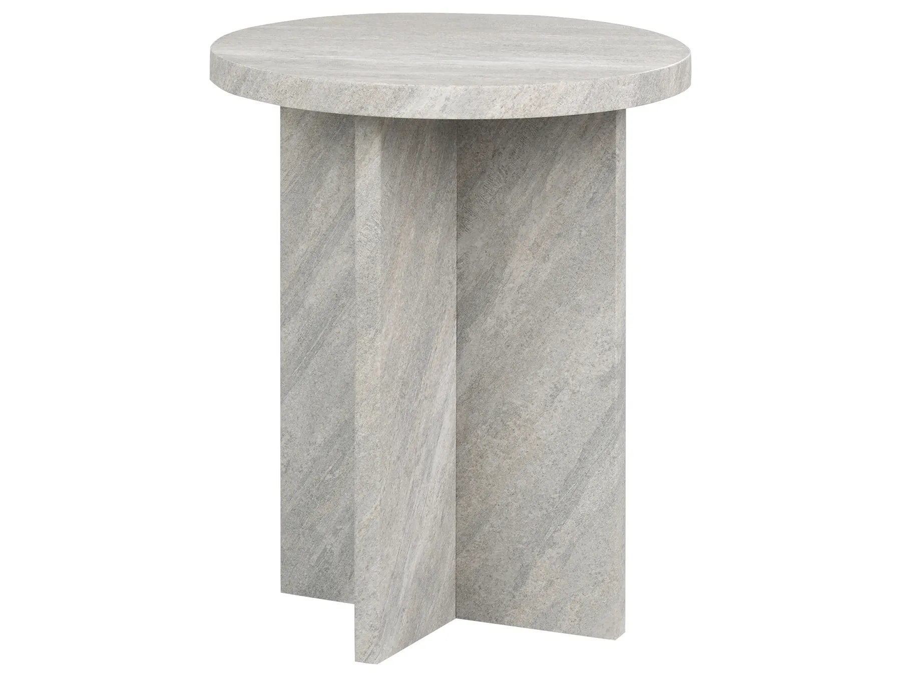 Side Table STANTON Grey Concrete Effect