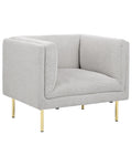 Armchair MOEN Fabric Light Grey