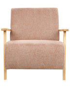 Armchair LESJA Fabric Pink