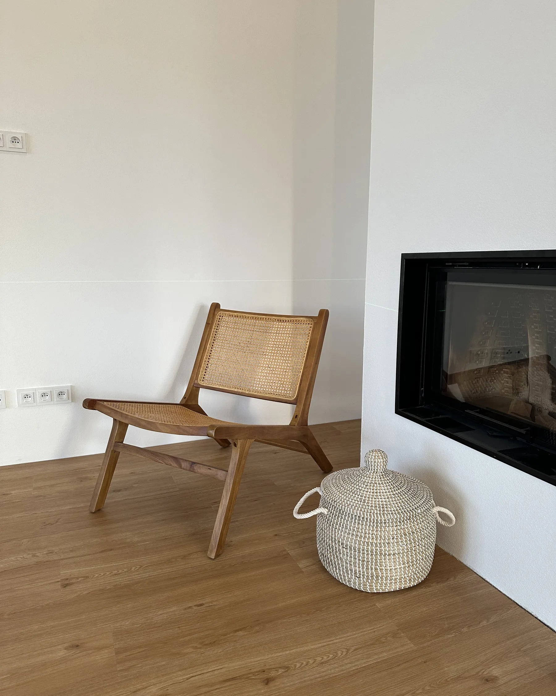 Armchair MIDDLETOWN Mahogany Natural