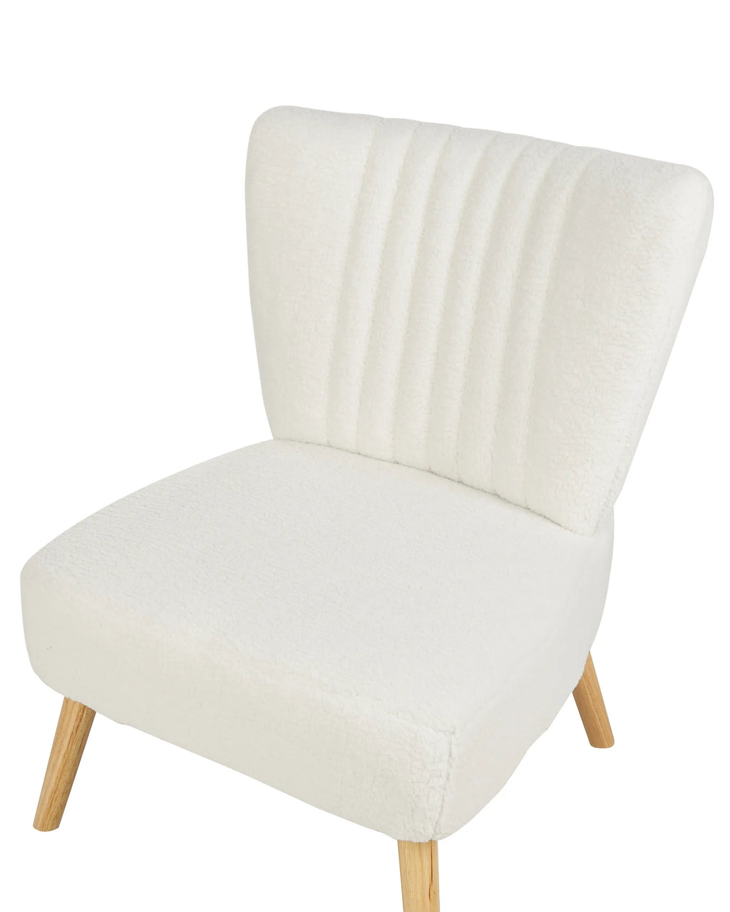 Armchair VAASA Boucle White