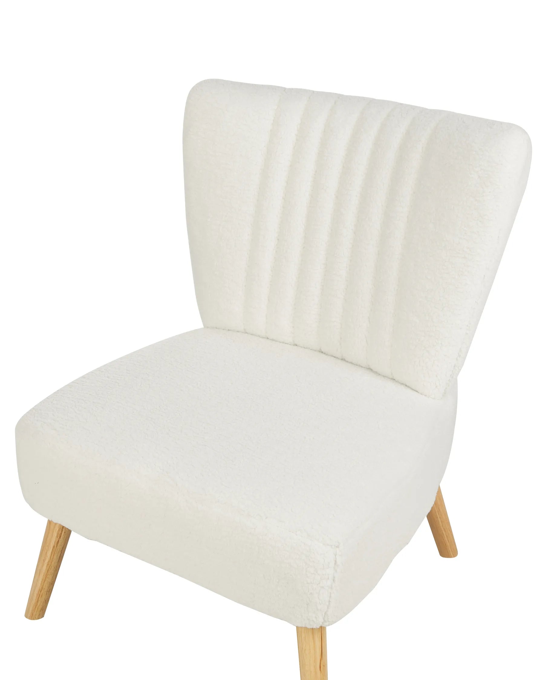 Armchair VAASA Boucle White